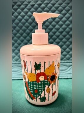 Vintage Plastic Soap Dispenser